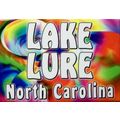 Lake Lure North Carolina Tye Die Fridge Magnet