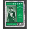 GUATEMALE 1973 NATIONAL CENSUS 8c GREEN BLACK P...