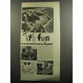1953 Southern Pacific Railroad Ad - It's fun to see the Pacific Coast
