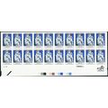 2165a, 22¢ Imperforate PL# Strip of 20 Stamps C...