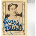 BROOKS ROBINSON 1981 AUTOGRAPHED BALTIMORE ORIO...