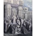 CYRUS RESTORING THE VESSELS OF THE TEMPLE 1885 ...