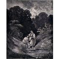 DAVID AND JONATHAN 1885 Gustave Doré Louis Paul...