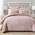3pcs Reversible Quilt Set Egyptian Cotton Bedsp...