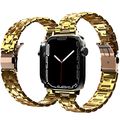Electroplated Stainless Steel Strap For Apple W...