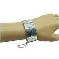 Vintage 925 Solid Sterling Silver Hinged Bangle...