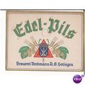 old German beer label - Beckmann Solingen Edel-...