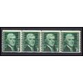 Used 1299 1c Thomas Jefferson Barely Clears Str...