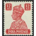 India 1940 Definitive Issue 12a Lake SG276 MM