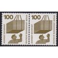 Berlin - Germany 1972 SG B405 UMM Se-tenant pai...