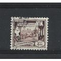 Burma.SG108 4a Elephant hauling log (Brown).Fin...