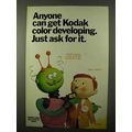 1971 Kodak Color Developing Ad - Anyone Can Get