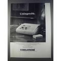 1980 Code-A-Phone 1450 Ad - Unforgettable