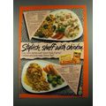 1987 Holly Farms Chicken & Stove Top Stuffing Ad - Honey-Pecan Chicken Recipe