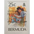 Bermuda QEII 1994 Hospital Care 25c Nurse Mothe...