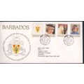 Barbados FDC 1982 - SG705/8 - 21st Birthday of ...