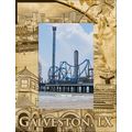 Galveston Texas Laser Engraved Wood Picture Fra...
