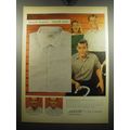 1957 Arrow Trimway Sports Shirts Ad - Naturally American.. Naturally Arrow