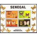 Senegal Butterflies MS 1982 MNH SG#MS747 MI#Blo...