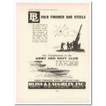 bliss laughlin inc 1943 cold finished bar steel...