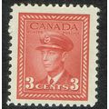 Canada 1942 War Effort 3c Carmine Lake SG377 MM