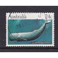 AUSTRALIA 1982 WHALES 24c SPERM WHALE USED SG 838