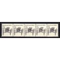 2124 4.9c Buckboard Very Fine MNH Dry Gum PNC 3...