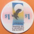 Leelanau Sands. $1 Casino Chip. Peshawbestown, ...