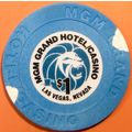MGM Grand. $1 Casino Chip. Las Vegas, NV. Y16.