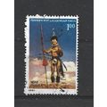 India.SG1007 1r Khlamngam Naga Tribe.Fine Used....