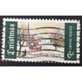 US Stamp #1384 used: 1969 6c Christmas, Winter ...