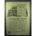 1930 Tulsa Oklahoma Chamber of Commerce Ad - Su...