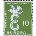 GERMANY, Europa CEPT, European Peace, brown 195...