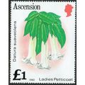 Ascension 1981 Flowers £1 Multicoloured SG295B UM