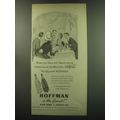1949 Hoffman Club Soda and Ginger Ale Ad - Warwick's Raleigh Room