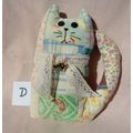 D Vintage Quilt Cat Pillow Tuck Shelf Sitter 7 ...