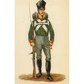 Rifle Volunteer 1814 3rd Silesian Infantry Mili...