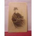 victorian photograph CDV a young scholar. Photo...