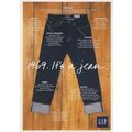 1960s Levi Jeans Fashion Advertising Postcard