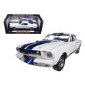 1965 Ford Mustang Shelby GT350R White with Blue...