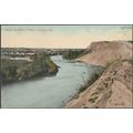 Along the Elbow River, Calgary, Alberta, c.1910...