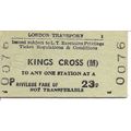 London Transport Edmondson Privilege Ticket - K...