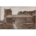 St Petrock's Church, Parracombe, Devon, c.1920s...