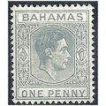 Bahamas 1942 SG150ab 1d Pale Olive-Grey Mounted...