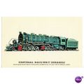 Postcard Central Railway Brazil Bauart Mallet 1...