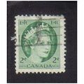 1954 canada queen elizabeth11 2c f/u sg464f