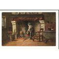1530 FLEMISH COTTAGE HOME Tuck Oilette Postcard
