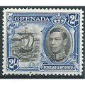 Grenada 1938 SG161 2/- Black & Ultramarine Moun...