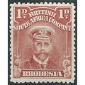 Rhodesia 1913 SG192 1d Brown-Red Mounted Mint ....