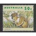 AUS 1992 50c 'WILDLIFE (1ST SERIES) -KOALA' FIN...